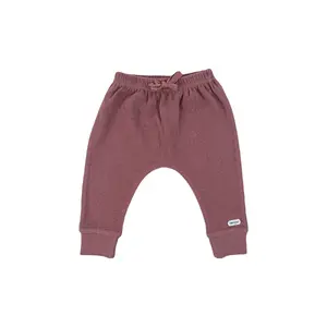 Леггинсы LODGER Jogger Nomad Rib 68 см Rosewood — детские джоггеры, рибаная ткань, длина 68 см