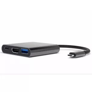 Laptop dock / port replicator 4smarts 468785 — USB-C (USB 3.2 Gen 1) with HDMI, USB-A, USB-C, 100W PD, 4K, black