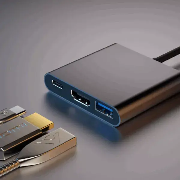 4smarts 468785 laptop dock — USB-C, HDMI, 100W PD Photo 2