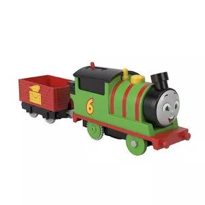 Vilciens Fisher-Price Percy ar motoru, darbināms ar baterijām, 2×AAA, plastmasa, daudzkrāsains, no 3 gadu vecuma