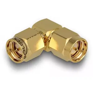 DeLOCK 12020 cable gender changer SMA Brass Connector 1 SMA Connector 2 SMA