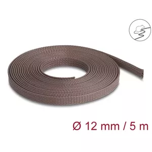 Cable Sleeve DeLOCK 20904 Brown Polyester 1.2 cm Diameter