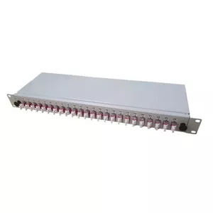 Splice tray EFB Elektronik B65901.12OM4, 12‑splice capacity, grey, indoor, 482×170×44 mm