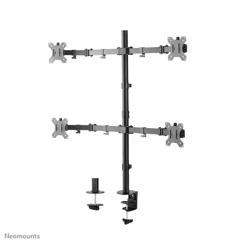 Neomounts galda monitora statīvs FPMA-D550D4BLACK Photo 4
