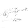 Neomounts monitora galda statīvs FPMA-D550DD3BLACK Photo 14