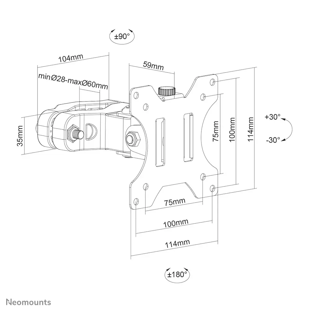 TV stenda stiprinājums FL40-430BL11 Photo 12