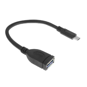 ACT USB 3.0 cable OTG USB-C male to USB-A female 0.2m 5 Gbit/s