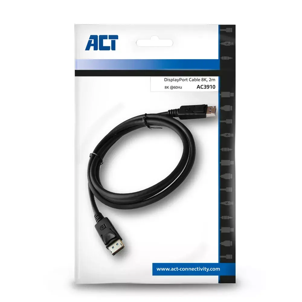 DisplayPort Cable ACT 2m 1.4 8K Photo 4