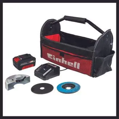 Шлифовальная машинка Einhell TE-AG 18/115 Li Photo 3