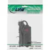 InLine Socket Strip Switzerland 3-Way with Switch 1.5m Black Photo 3