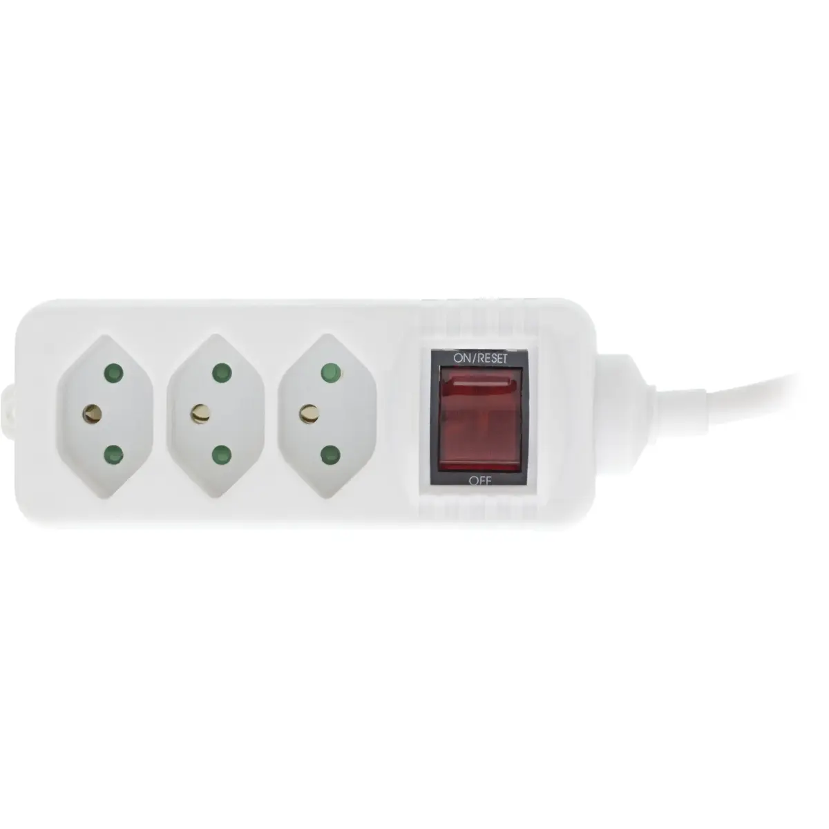 InLine Socket Strip 3-Way Swiss 1.5m 16431X Photo 2