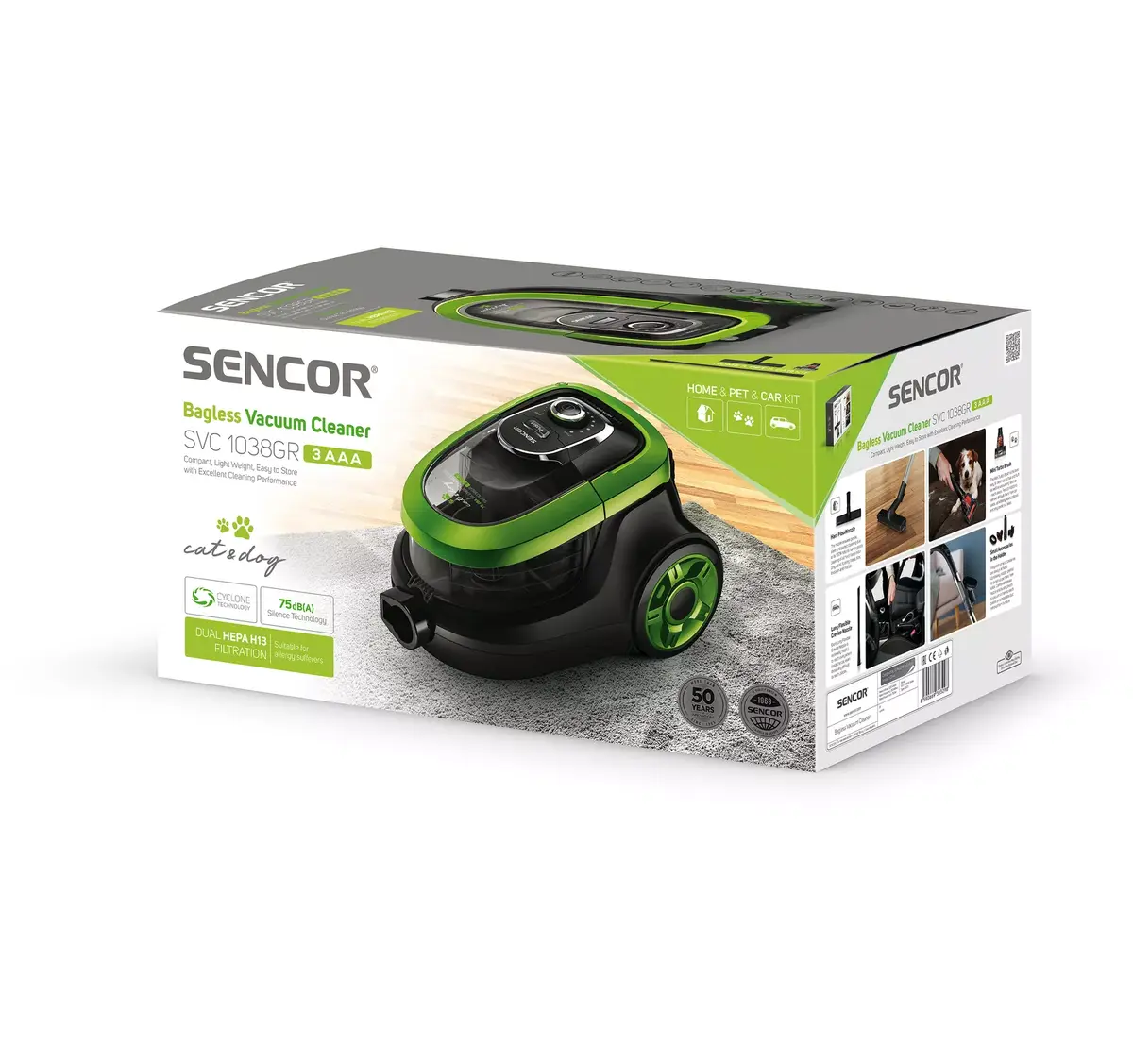 SENCOR SVC 1038GR цилиндрический пылесос Photo 41