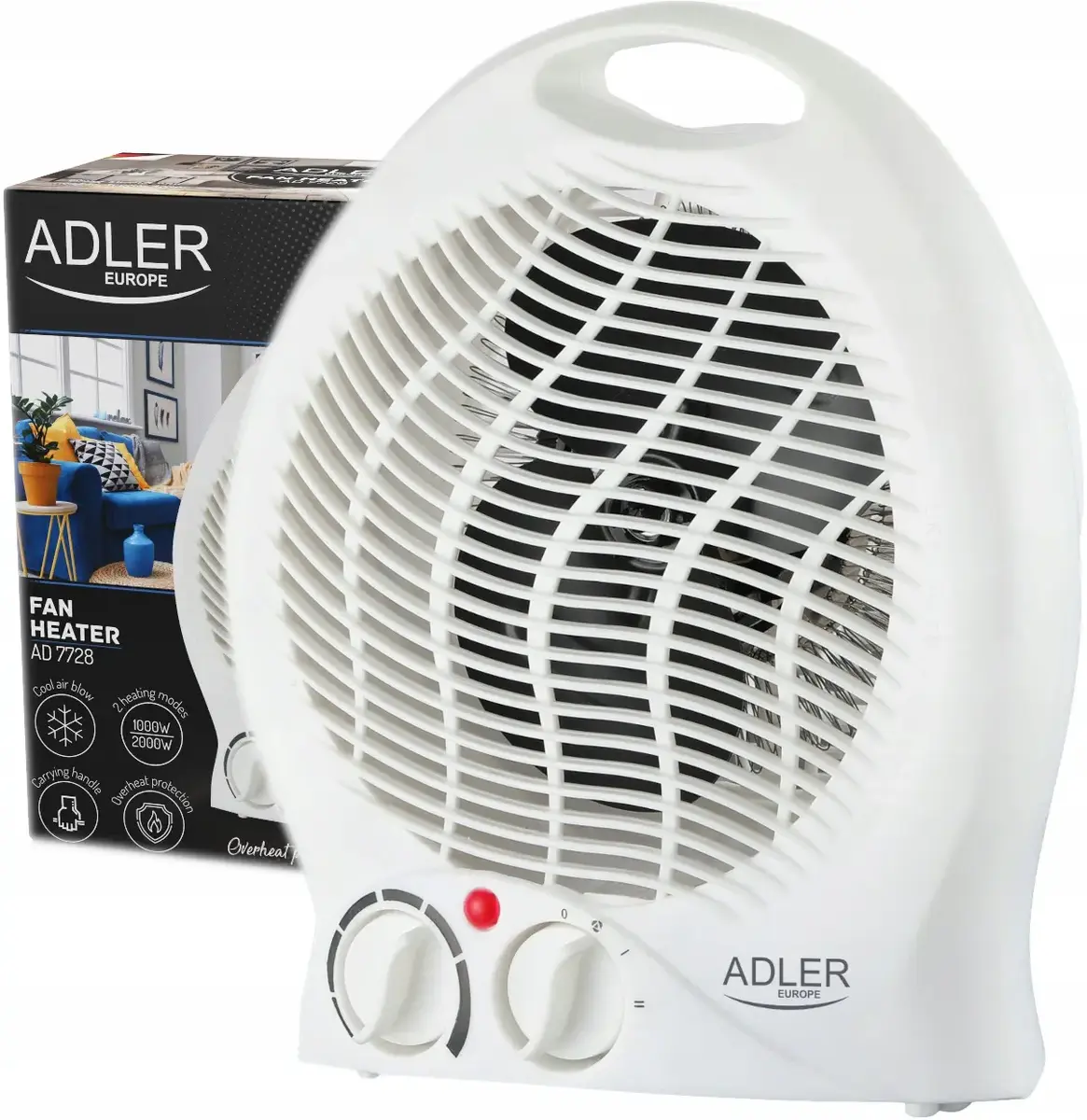 Электрообогреватель Adler AD 7728 Photo 1