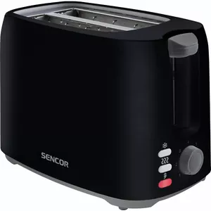 Toaster SENCOR STS 2607BK 750W compact 2-slice toaster with adjustable browning and removable crumb tray