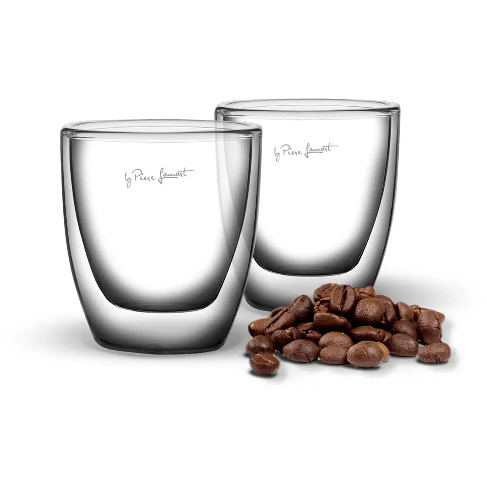 LAMART LT9009 borosilikāta divslāņu glāzes 80 ml Photo 2
