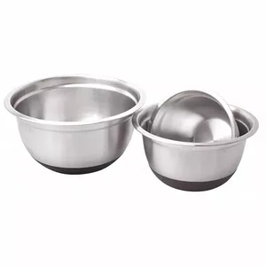 KingHoff KB 7388 Stainless Steel Bowl Set, 3 Pieces, 1.6L, 3L, 5L