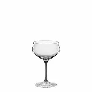 Cocktail glass set Spiegelau Perfect Serve 4 pcs — Coupette design, lead-free crystal, dishwasher-safe
