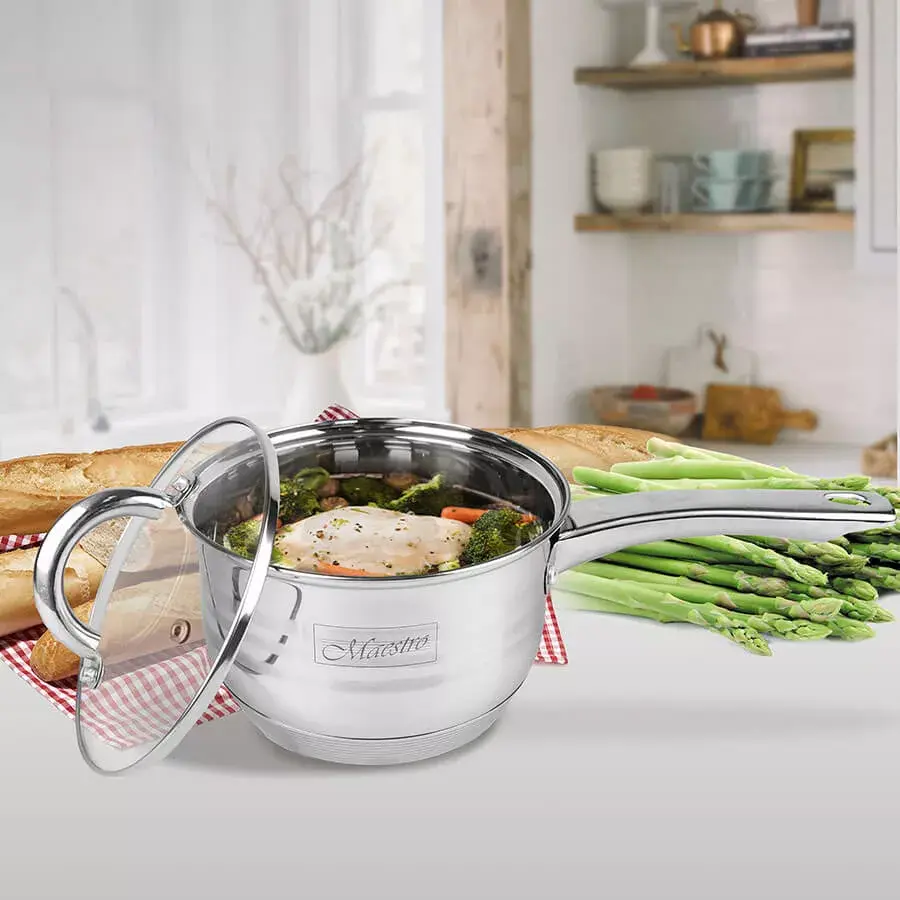 Maestro MR-3513-16S Stainless Steel Saucepan Photo 2