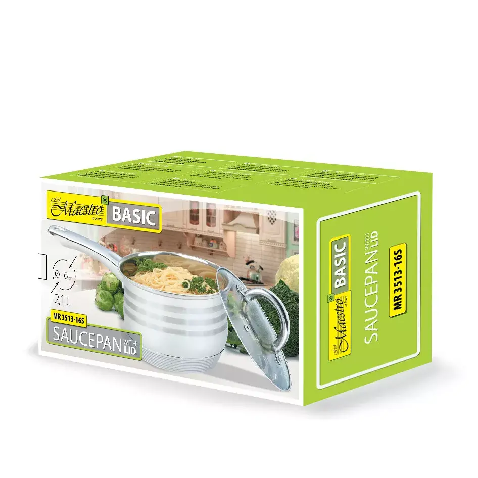 Maestro MR-3513-16S Stainless Steel Saucepan Photo 5
