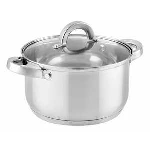 Stainless steel pot Florina CLAUDE COMMON 6.1 l, 6.1 L capacity, cookware pot