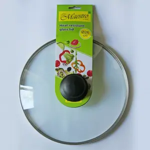 Maestro MR 0024 Heat-Resistant Glass Lid, 24 cm