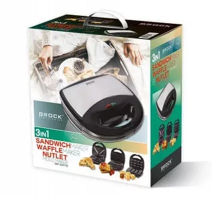 Sandwich Maker Brock Electronics SSM 2004 SS Photo 2