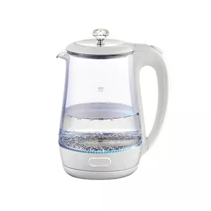 Electric kettle Maestro MR 052 WH — 1.7 L, 2200 W, translucent white, glass housing