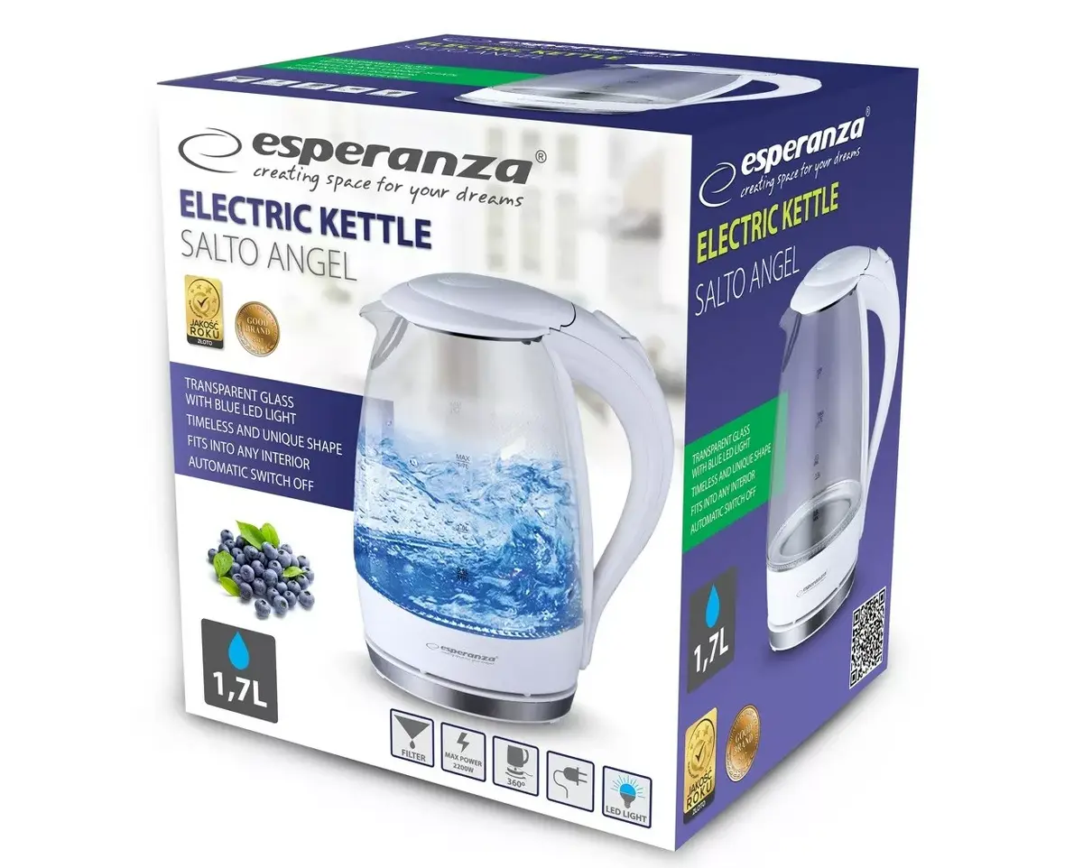 Elektriskais tējkanna ESPERANZA 1,7 l 2200 W Photo 5