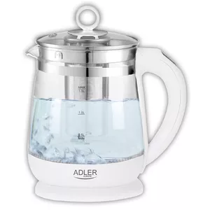 Электрический чайник Adler AD 1299 1.5 L 1850 W Белый