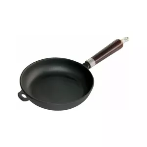 Cast iron fry pan KingHoff 24 cm - heavy-duty stovetop skillet