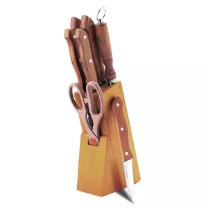 Knife set Maestro MR-1403, stainless steel blades, 8 pieces, includes knife sharpener