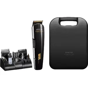 Hair trimmer SENCOR SHP 8305BK, Black, Li‑Ion, 60 min runtime, 1.95 m cord, 52×31 mm body
