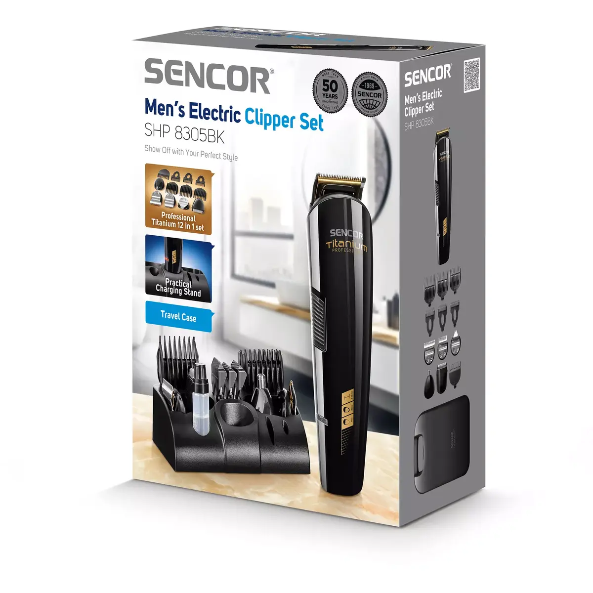 SENCOR SHP 8305BK hair trimmer Photo 16