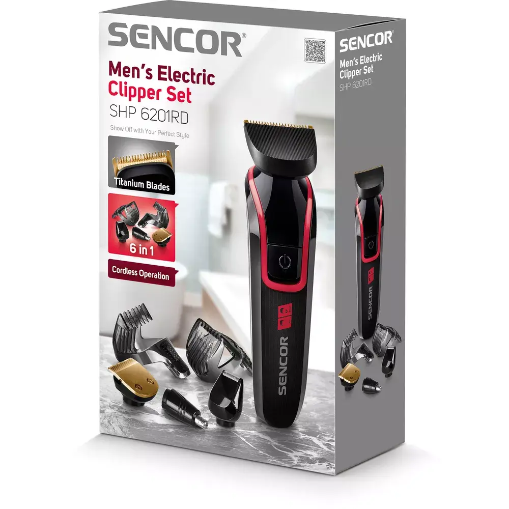 SENCOR SHP 6201RD 6in1 600W триммер Photo 14