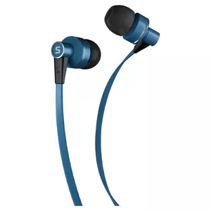 Austiņas SENCOR SEP 120 — vadu in-ear, 20–20 000 Hz, kabelis 1,2 m, zils