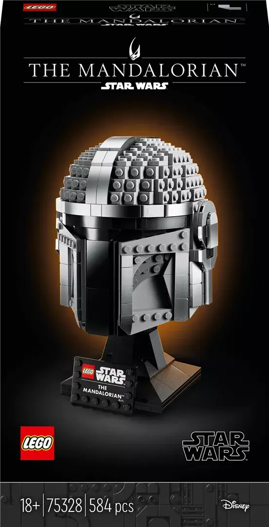 LEGO Mandalorian Helmet 75328 display model Photo 3