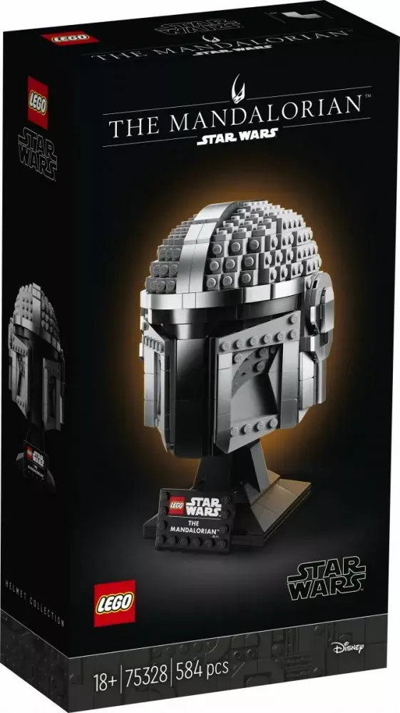 LEGO Mandalorian Helmet 75328 display model Photo 5