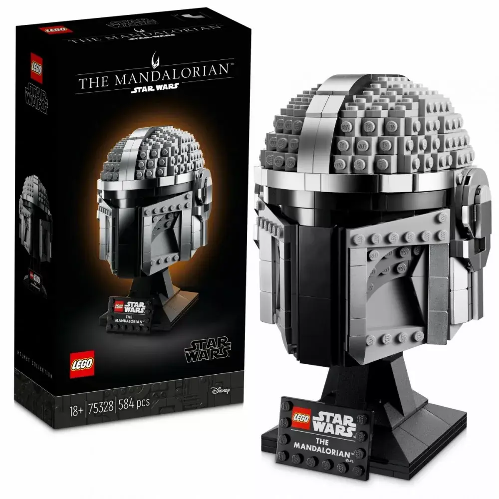 LEGO Mandalorian Helmet 75328 display model Photo 9