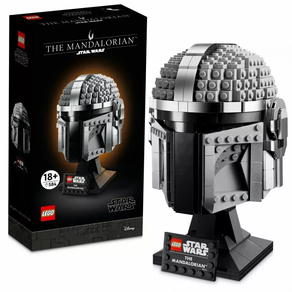 LEGO Mandalorian Helmet 75328 display model Photo 10
