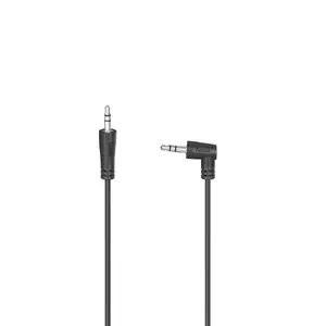 Audio kabelis Hama 00205285 0.5m 3.5mm vīriešu uz vīriešu melns