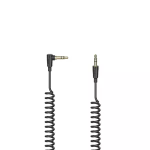 Hama Flexi-Slim audio kabelis 1,5 m 3.5mm Melns