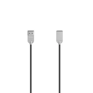 Hama "Ultra-Slim" HDMI cable 1 m HDMI Type A (Standard) Black, Silver