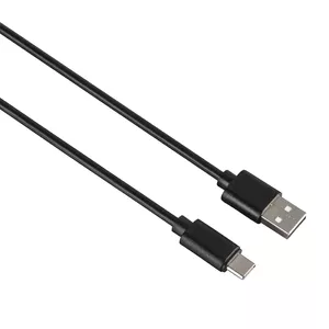 USB кабель Hama 00200907 USB 2.0 0.9м USB C USB A черный