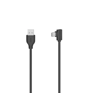 USB cable Hama 00200646 USB 2.0 0.75 m USB A USB C Black