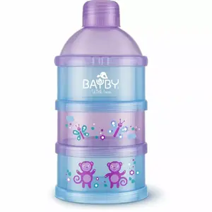 Piena pulvera konteiners BAYBY BBA 6409 — pārnēsājams pusporsi̧ju dozators sauso maisījumu