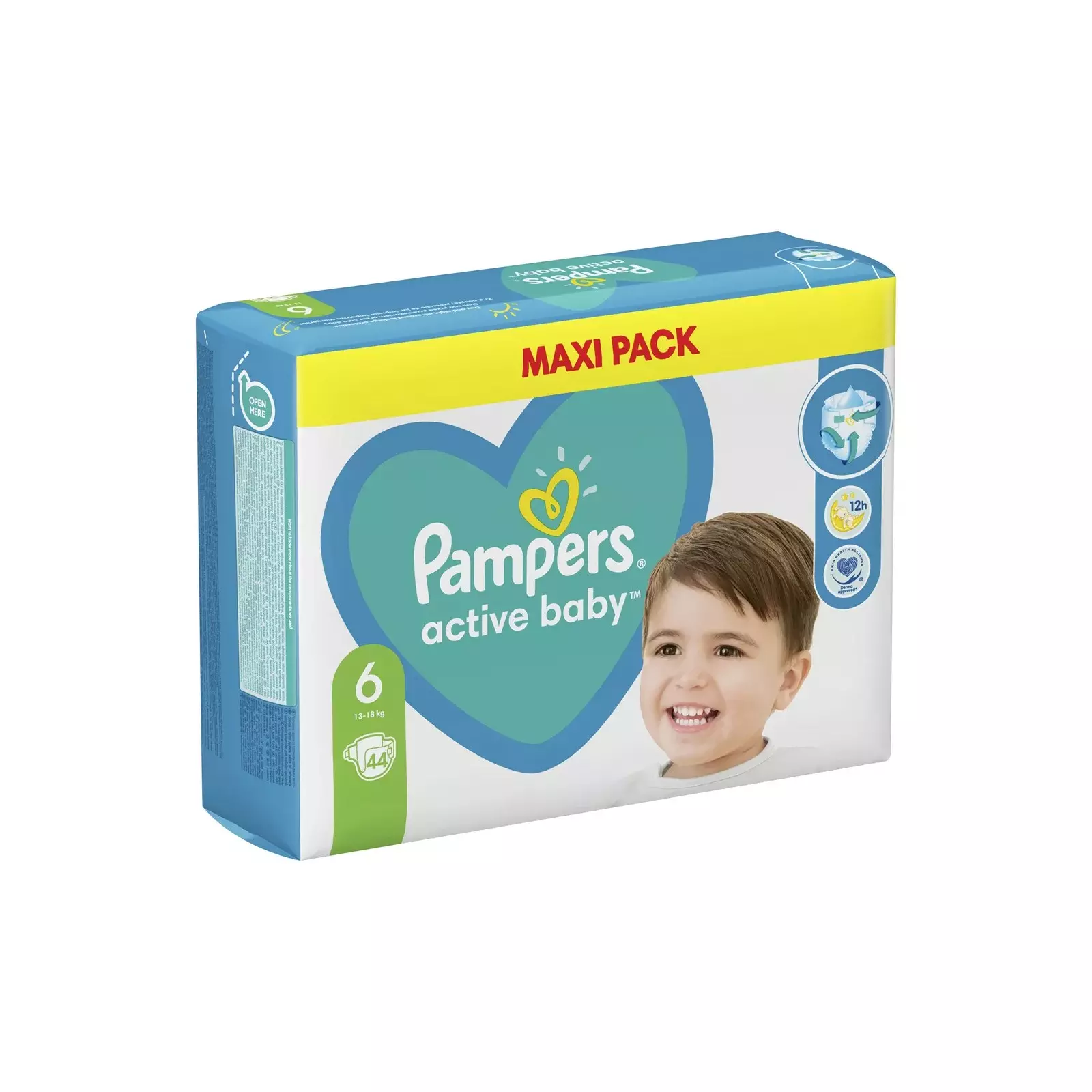 Pampers active baby store 6