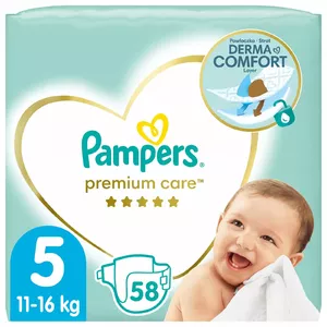 Diapers Pampers Premium Care Junior 5 58 pc(s)