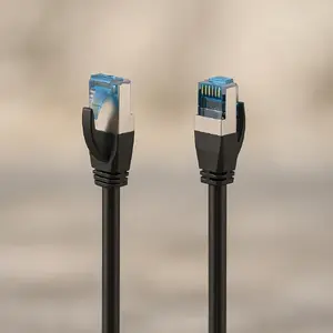 Networking Cable Hama 00200684 Black 15 m Cat6a S/FTP