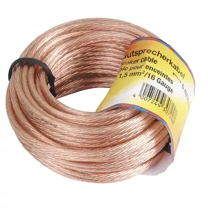 Аудиокабель Hama 00205142 10 м Прозрачный