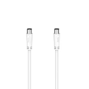 Coaxial Cable Hama 00205047 5 m White Coaxial Connectors